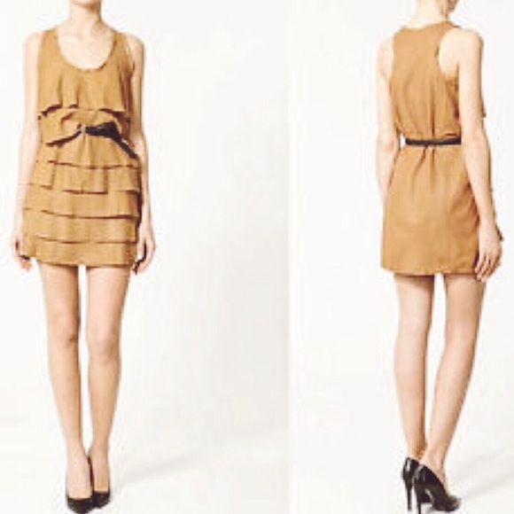 ZARA soft leather dress - Picture 8 of 8